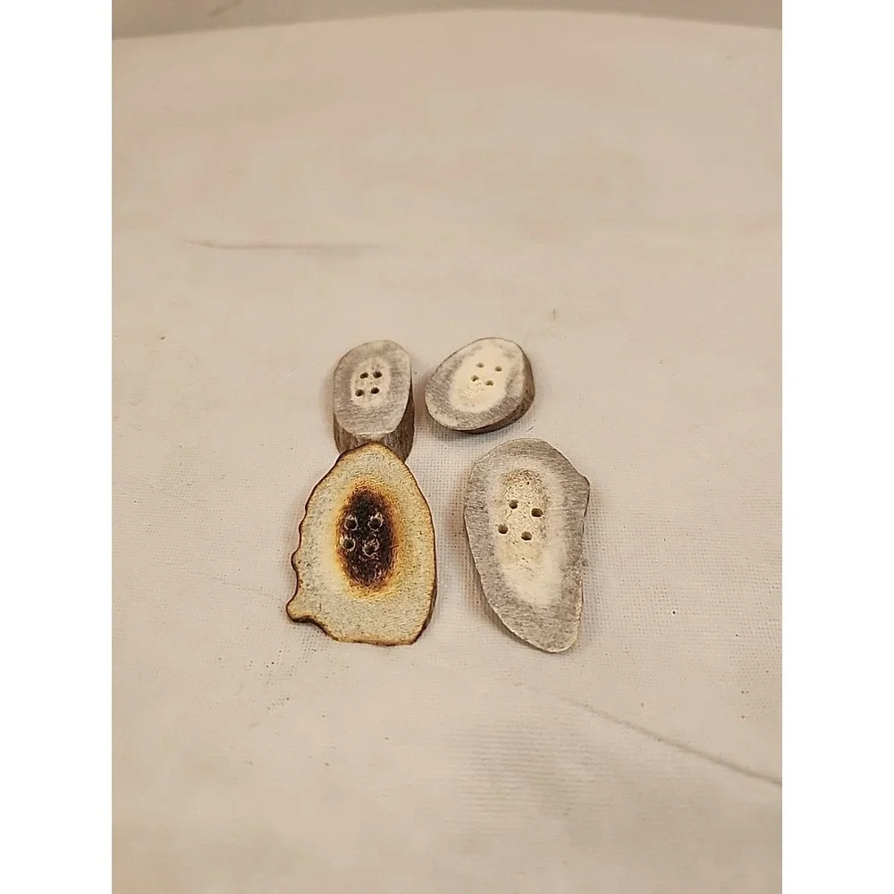 Set Of 4 Natural Rustic 1